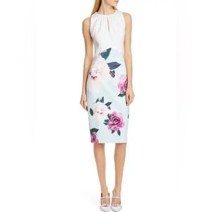NWT! Ted Baker Annile Magnificent Ruched Body-Con Dress, Ted UK2/US6 $315